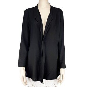 LANVIN Summer 2009 French Haute Couture Zip-up Long Sleeves Back Ruffles blazer